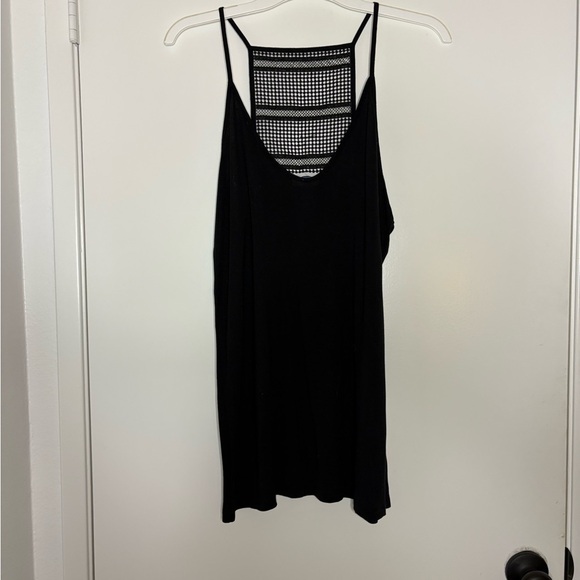 Old Navy Tops - Old Navy Black Tank Top with Mesh Detail